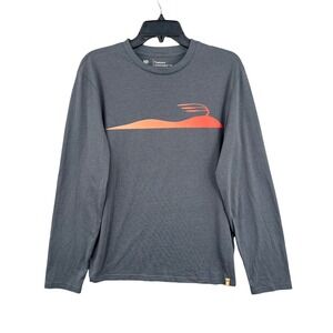 TenTree Treeblend Artist Series Landscape Longsleeve Shirt Size S Sustainable